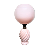 Chatard pink opaline bedside lamp