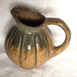 Glazed Terracotta Pumpkin Jug
