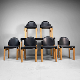 Table and chair set Flex 2000 by Gerd Lange for Thonet, 1970s