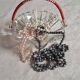 Art Deco glass basket