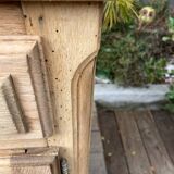 Adorable small country house buffet in raw oak.