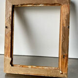 Cadre de style empire dimensions bois doré 26 cm x 21,5 cm