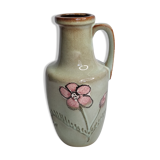 Scheurich Keramik cove vase, West Germany, flower decoration, 26 cm