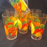 Orangeade service vmc reims 1 carafe and 6 glasses