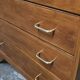 Commode vintage en bois massif – années 50 – pieds compas