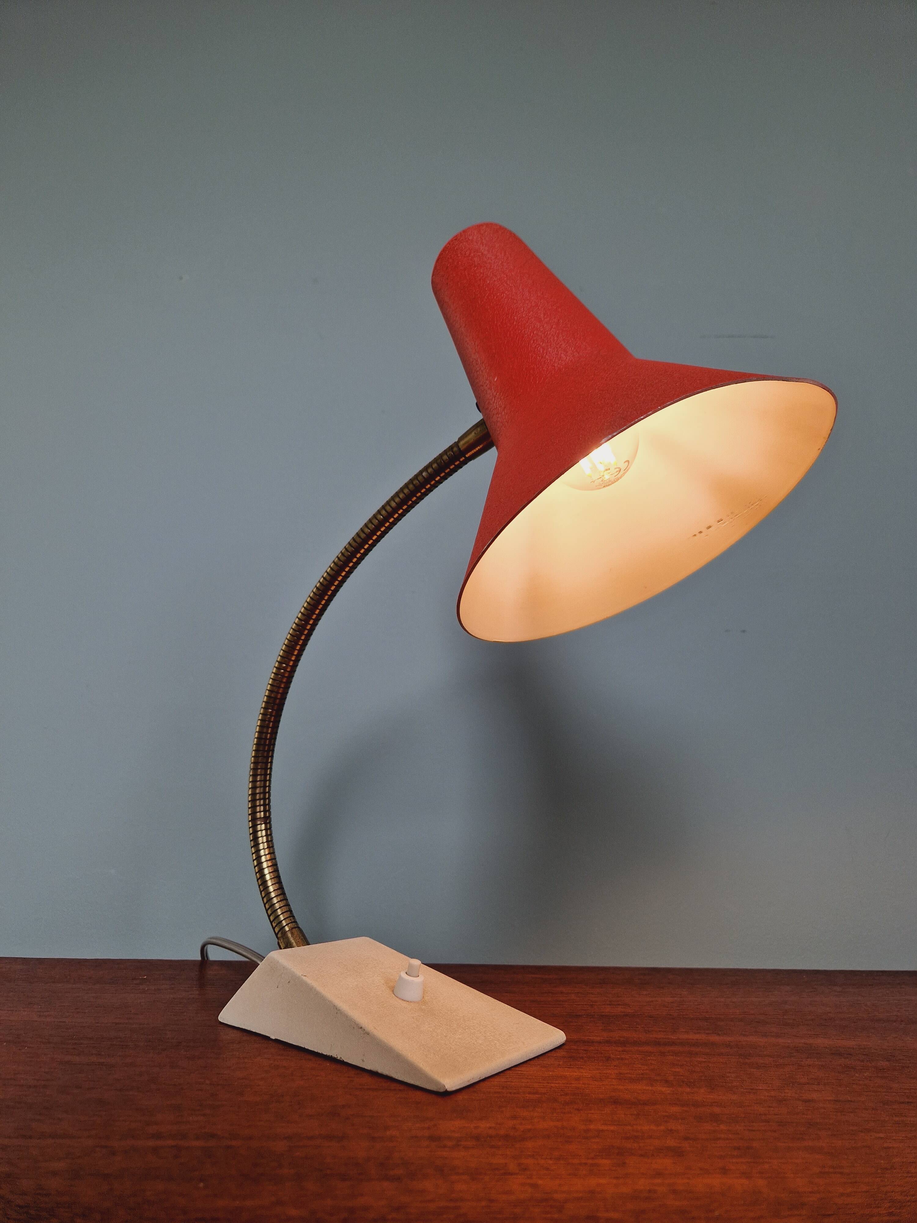Vintage metal desk lamp, SIS (Germany), 1960s