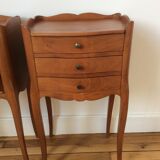 Louis XV style bedside pair