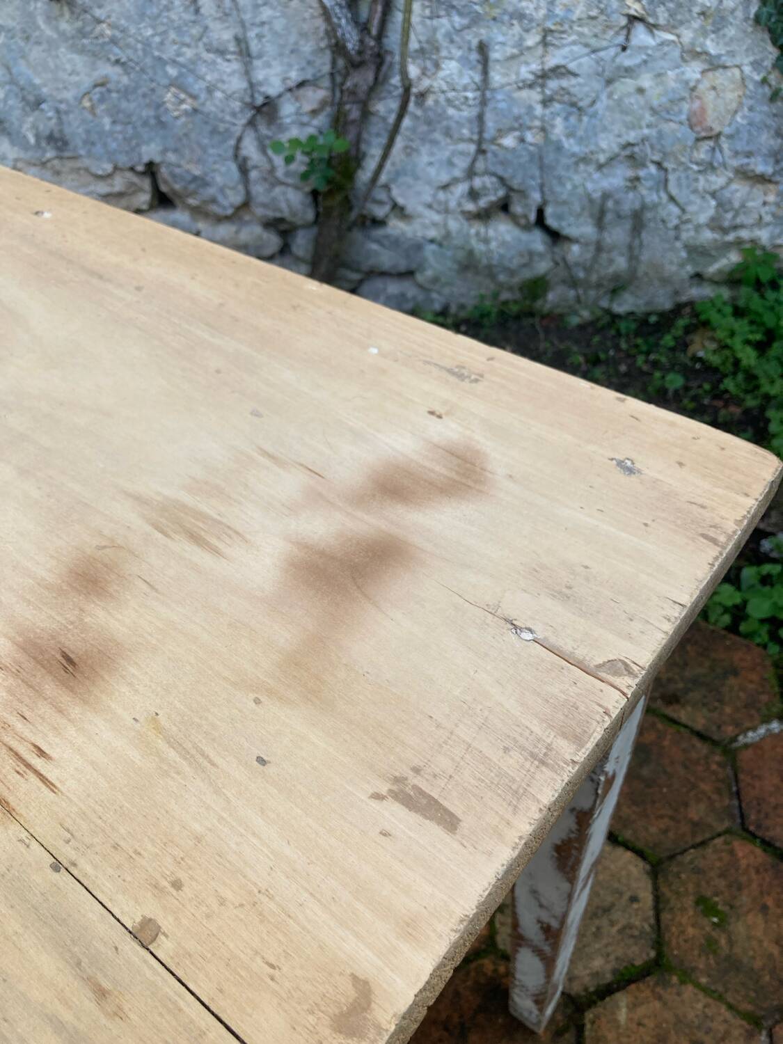 Vintage farmhouse table