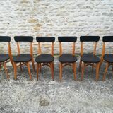 Set of 12 bistro chairs
