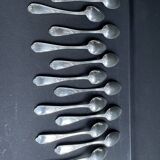 12 Small spoons – Silver plated