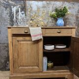 Parisian buffet in raw wood