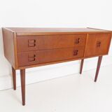 Danish Teak Storage Chest of Drawers