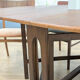 Vintage folding table in teak