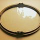 Oval frame in wood and gilded stucco in Louis XVI style - late 19th century
