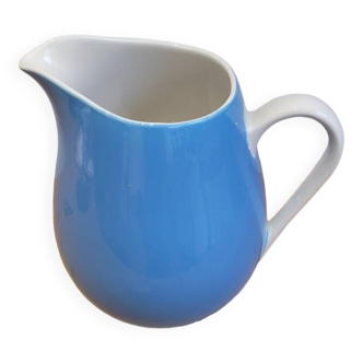 Blue pitcher