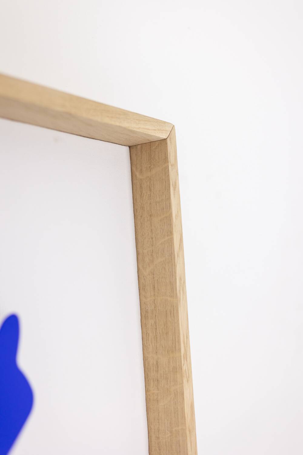 Antonine de Saint Pierre Blue lacquered metal sign. Contemporary