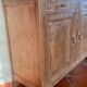 Buffet Art Déco des années 40 en bois massif blanchi – restaurer