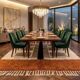 Traditional handmade natural wool rug 2/3 m