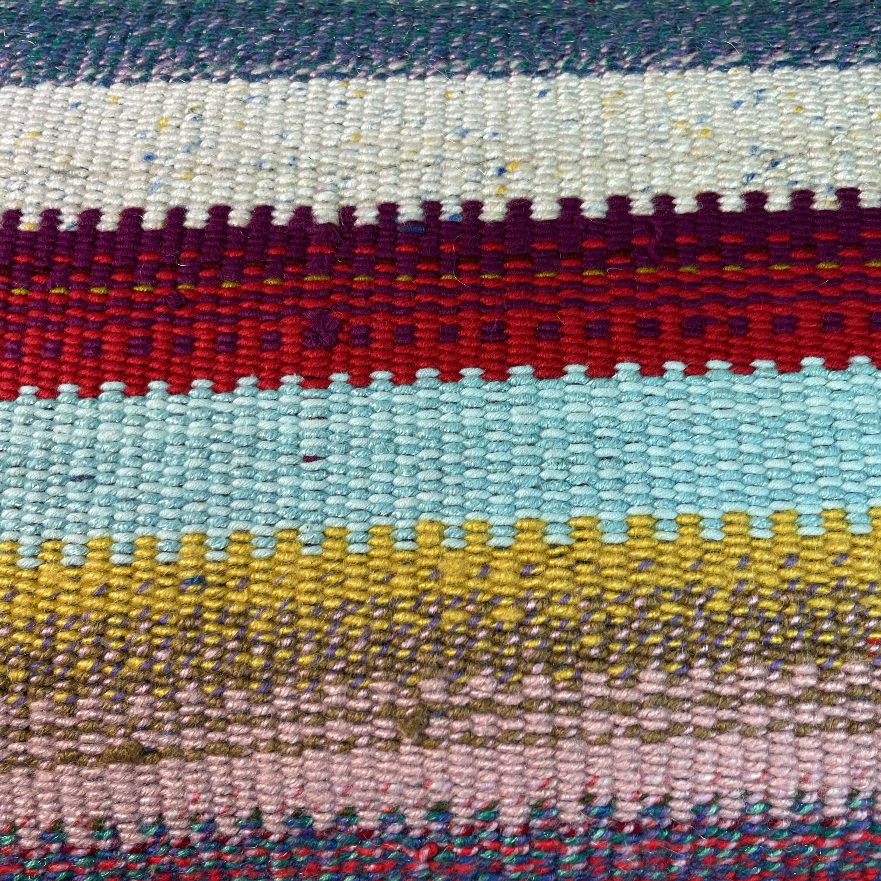 Vintage turkish kilim cushion cover 30x50cm