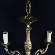 Bronze chandelier 3 lights