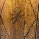 Curved notch in louis xv period marquetry stamped j.b galet