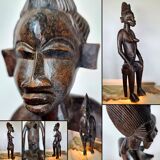 Senufo statue, H: 52 cm