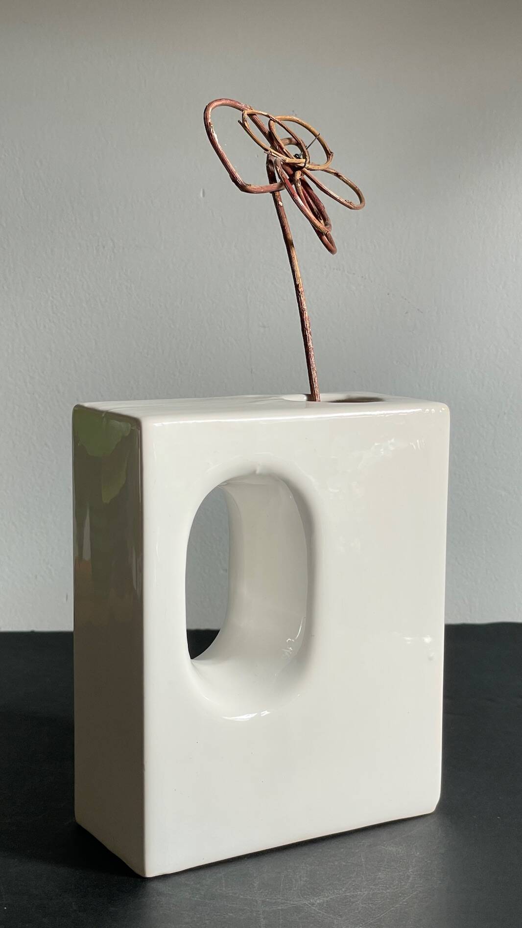 1980s Ceramic Design Vase