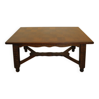 table basse salon bois déco vintage rustique champêtre