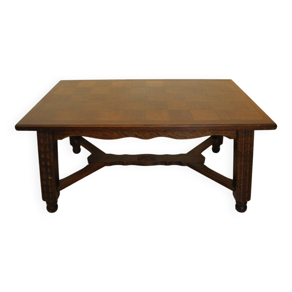 table basse salon bois déco vintage rustique champêtre
