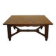 coffee table living room wood deco vintage rustic country