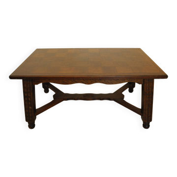 table basse salon bois déco vintage rustique champêtre