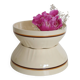 pair of salad bowls, French earthenware, bistro