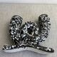 Vallauris fat lava ceramic candle holder