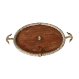 Former marine platter in rosewood