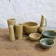 Mid-century Scandinavian set of 8 vases and bowls Rörstrand Ritzi Gunnar Nylund