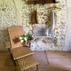 Chaise longue en rotin