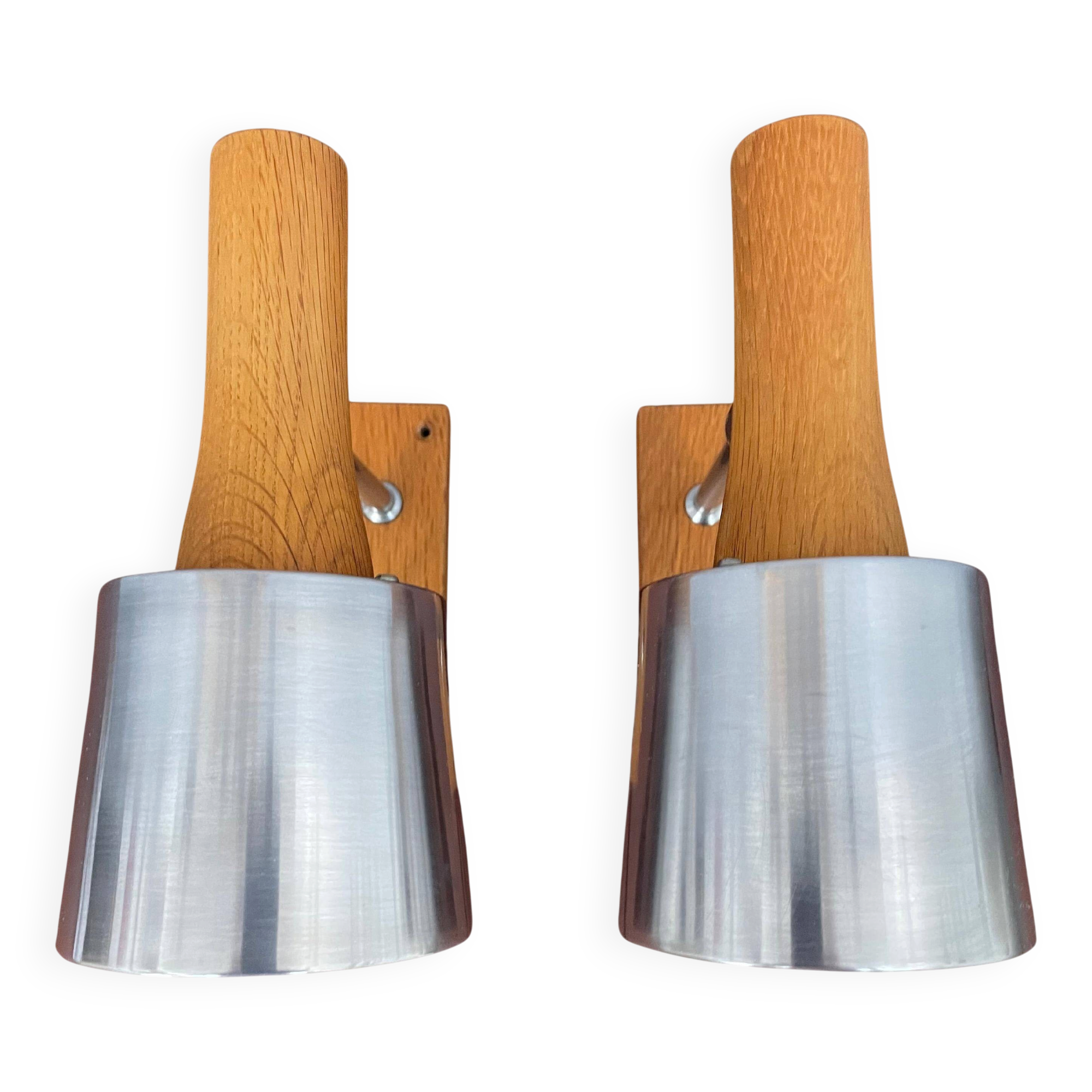 Mid-Century Wall Lamps by Lyfa from Denmark