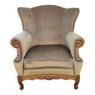 Fauteuil bergère Art déco