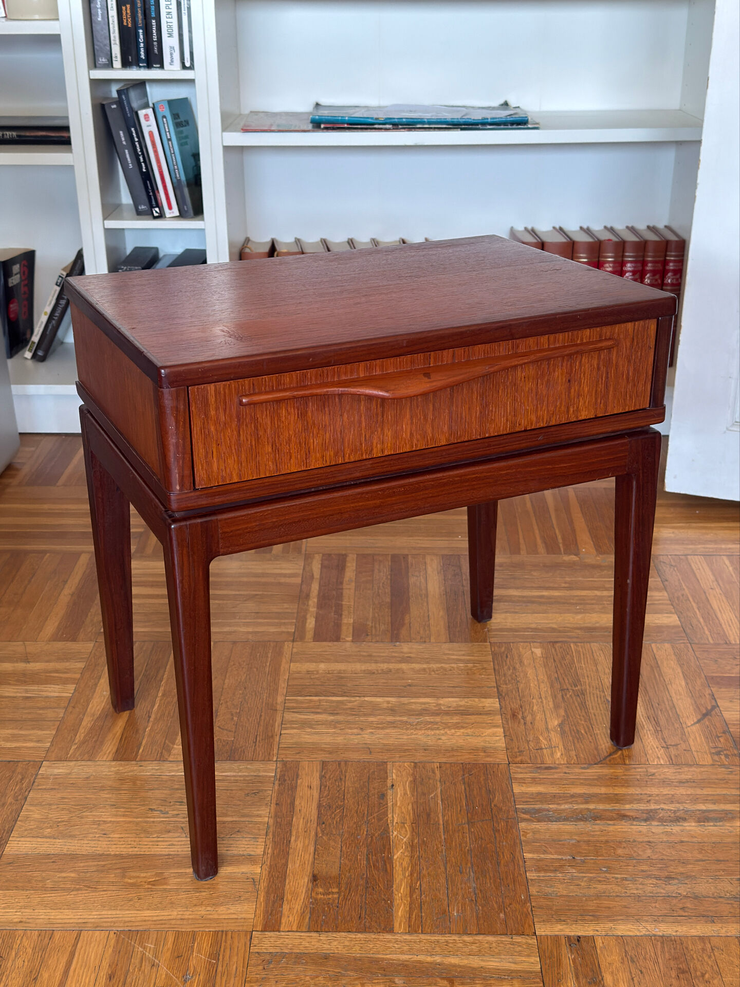 Teak bedside table from the 1960s.