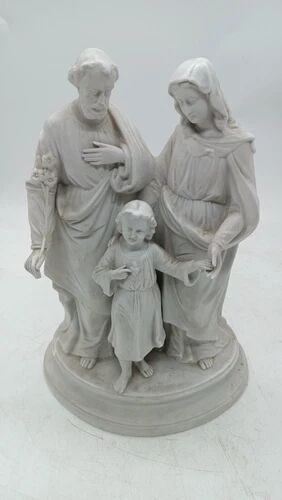 Holy Family in Biscuit Porcelain Firsts 900