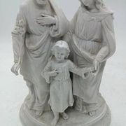 Holy Family in Biscuit Porcelain Firsts 900