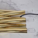 Italian Wall Lamp with Six Lights, in the Style of Gaetano Sciolari, circa