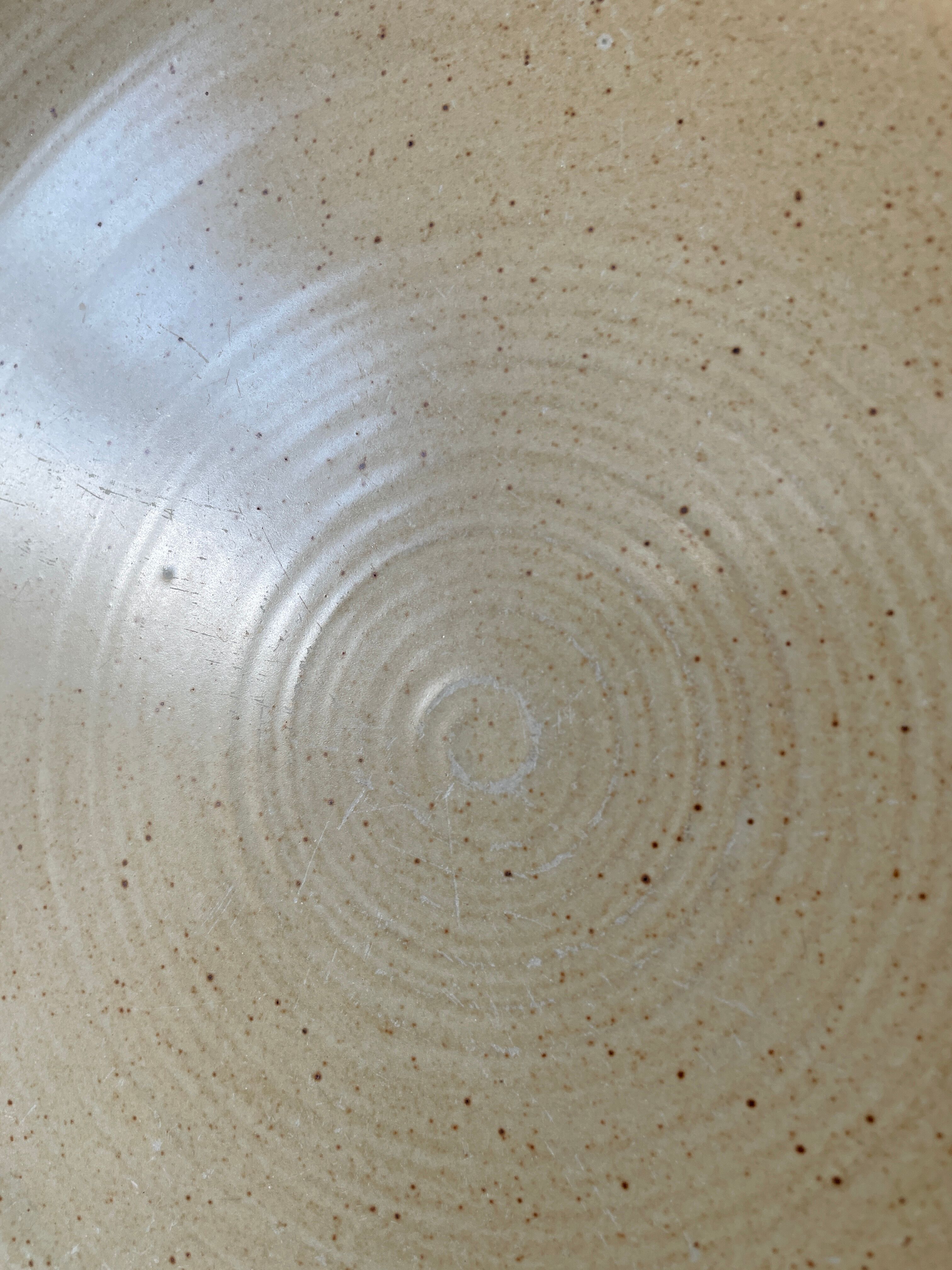 Set of 9 flat plates sandstone CNP Village France