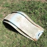 Pair of Charles Zublena fiberglass deck chairs, 1960s