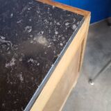 End table, vintage art deco bedside