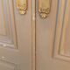 2 pairs of large antique Haussmann-style wardrobe doors from the 19th century.