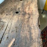 Carpenter's workbench with lamp, trade furniture