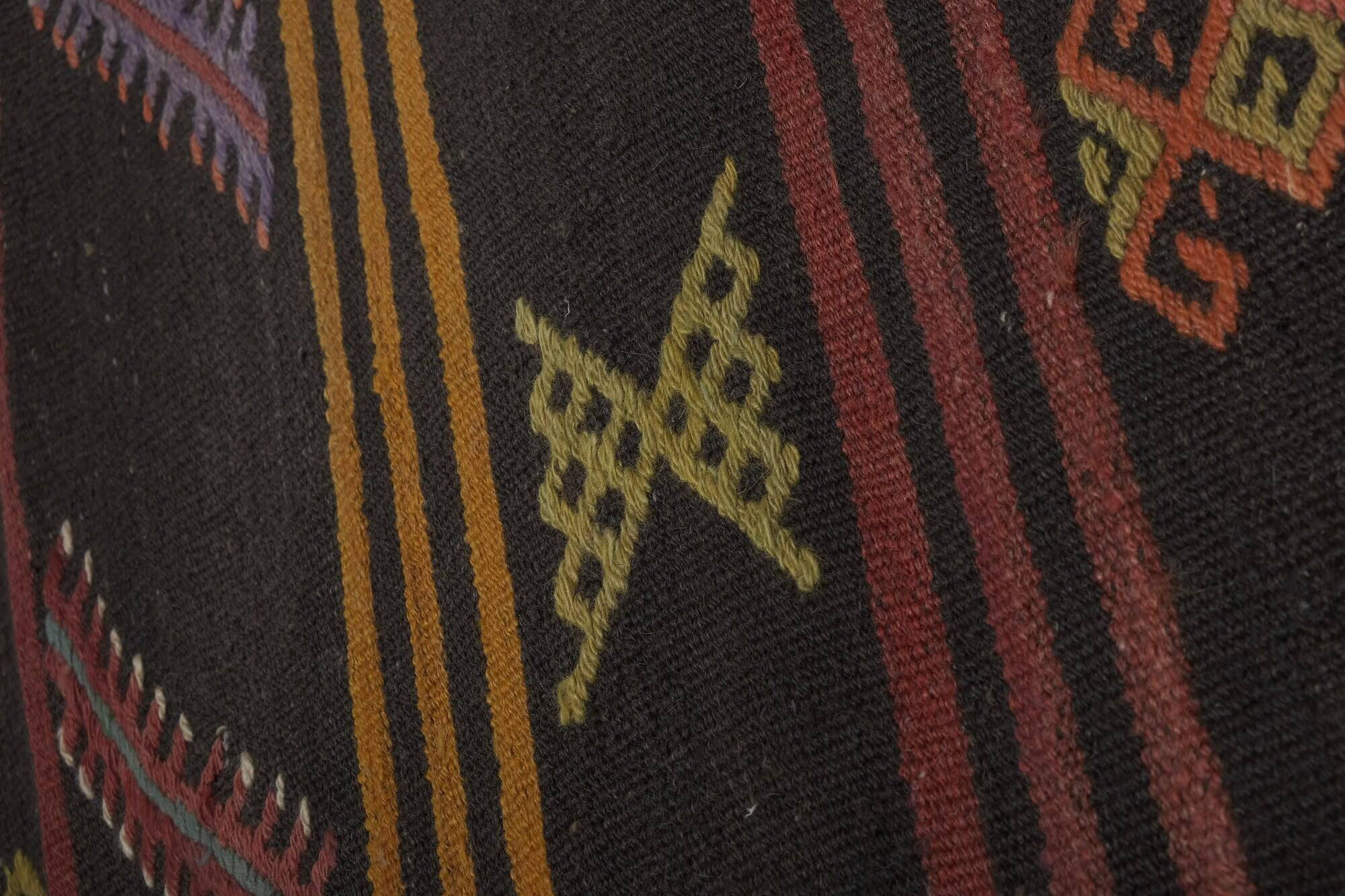 Tapis Kilim turc vintage tissé main