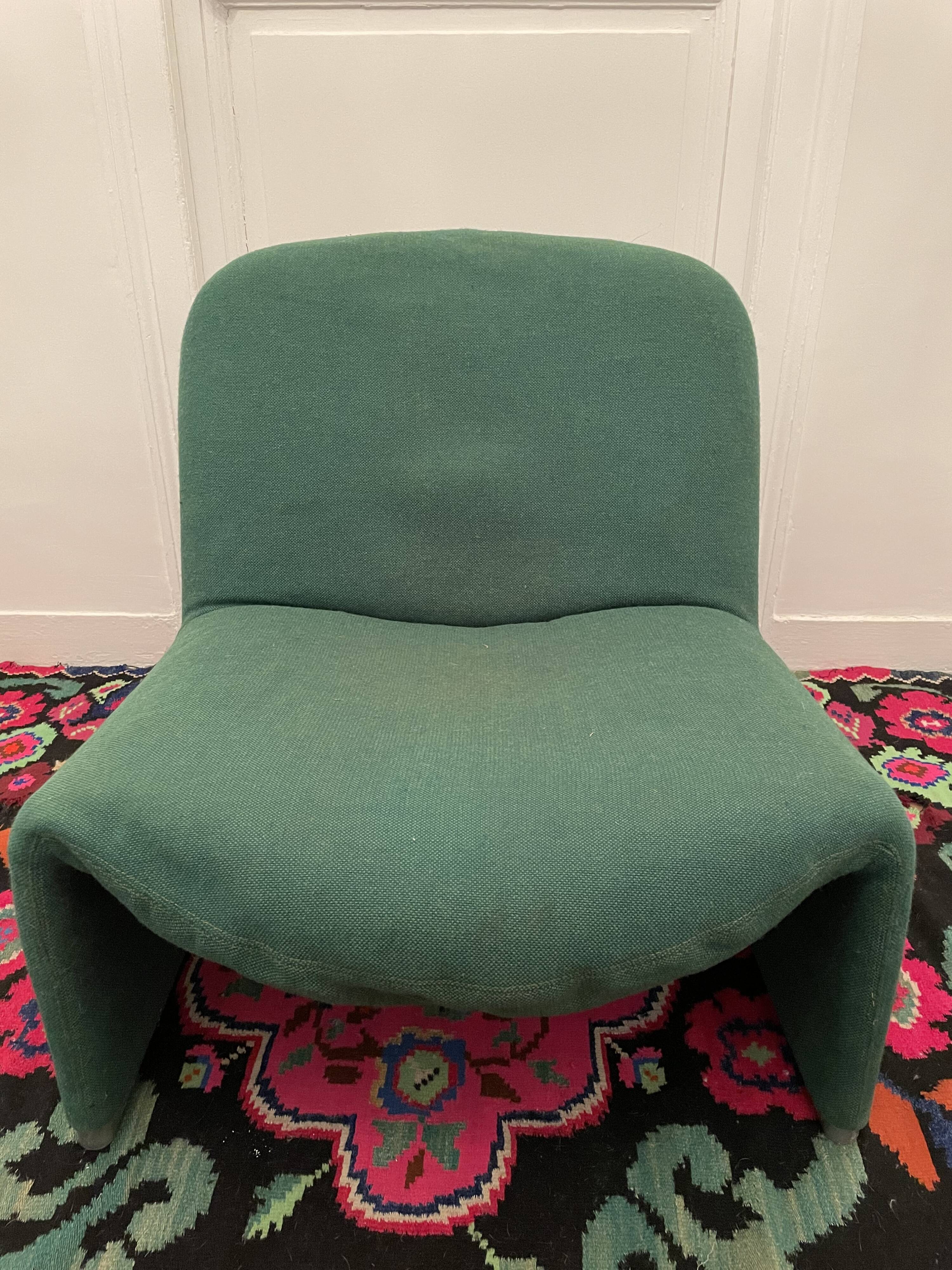 Pair of Alky armchairs by Giancarlo Piretti for Castelli