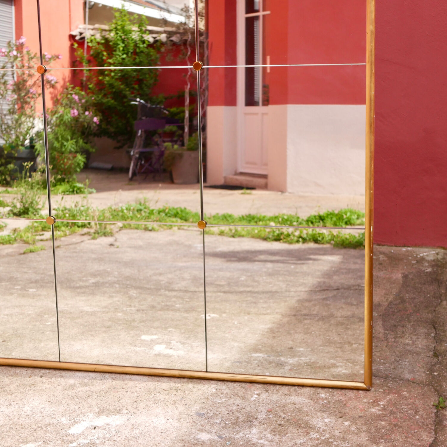 XXL brasserie style mirror 220x140cm